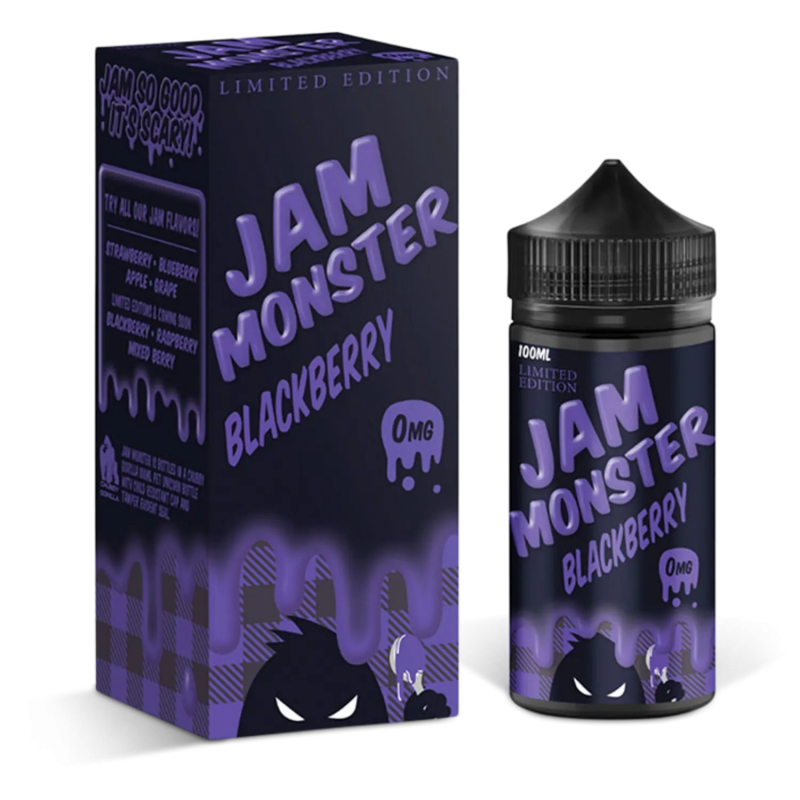 Jam Monster eJuice - Blackberry (Limited Edition) - 100ml