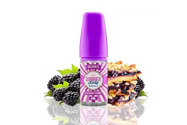 Dinner Lady Blackberry Crumble Salt Likit 30ml