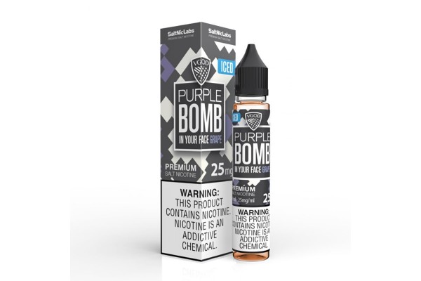 Vgod Purple Bomb Ice Salt Likit