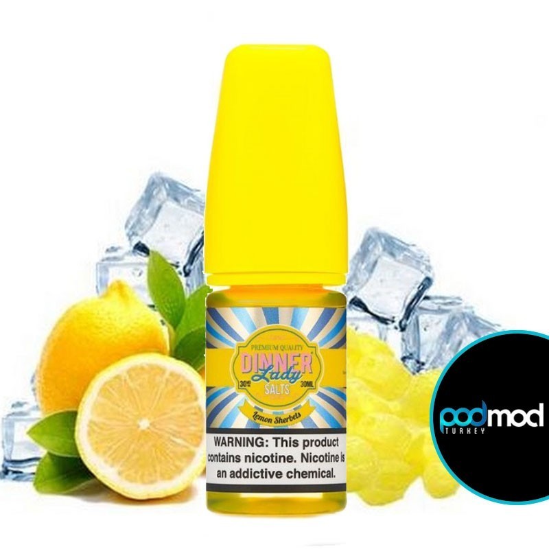 Dinner Lady Lemon Sherbets Ice Salt Likit 30ml