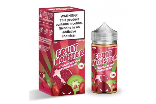 Monster Vape Strawberry Kiwi Pomegranate 100ml Monster Vape Strawberry Kiwi Pomegranate 100ml