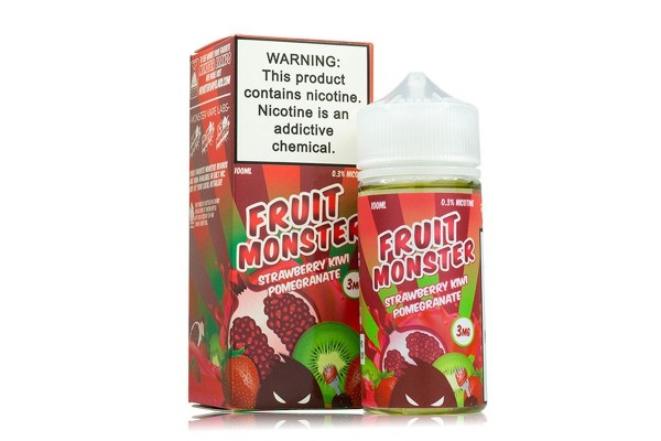Frozen Fruit Monster Strawberry Kiwi Pomegranate Ice 100ml Frozen Fruit Monster Strawberry Kiwi Pomegranate Ice 100ml