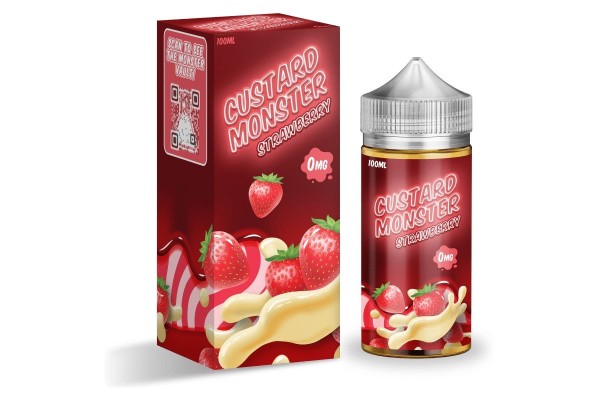 Custard Monster Strawberry 100ml Custard Monster Strawberry 100ml