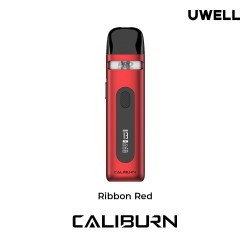 Uwell Caliburn X Pod Kırmızı, Ayarlanabilir Watt Vape Cihazı