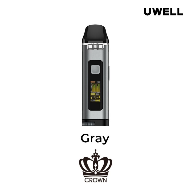 Uwell Crown D Pod Mod Gri (Gray) elektronik sigara cihazı görseli