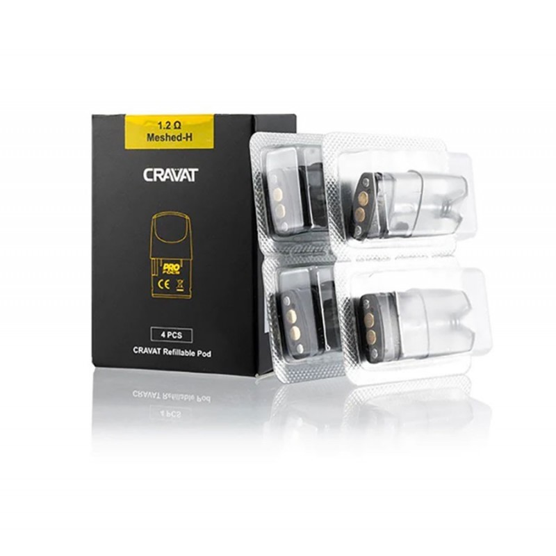 Uwell Cravat 1.2Ω Meshed-H Kartuş 4 Adet Paket