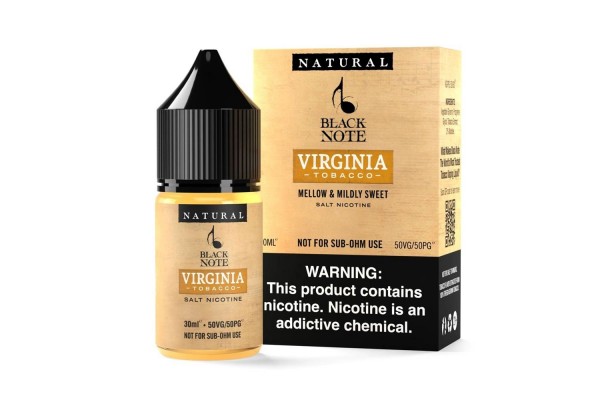 Black Note Virginia Tobacco Salt Likit