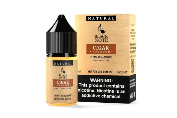 Black Note Cigar Tobacco Salt Likit