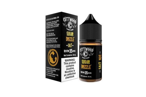 Cuttwood Sugar Drizzle Salt Likit 30ml