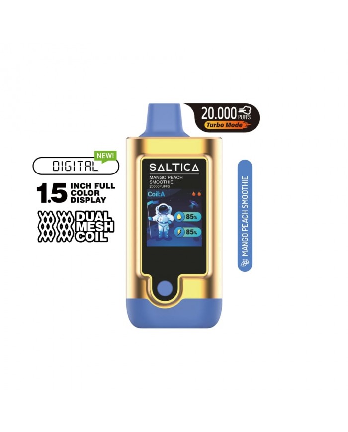 Saltica Digital 20000 Mango Peach Smoothie