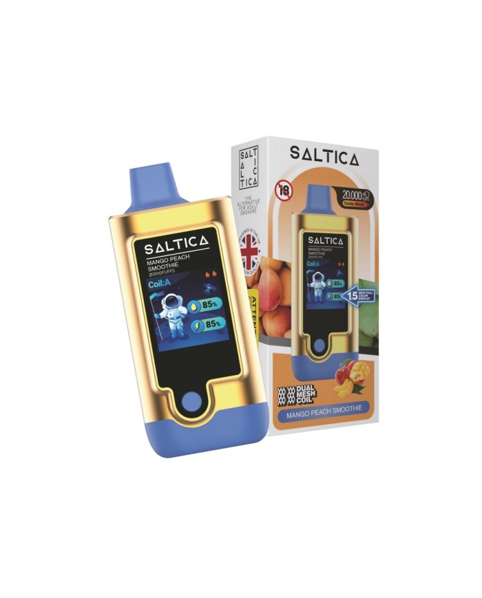 Saltica Digital 20000 Mango Peach Smoothie