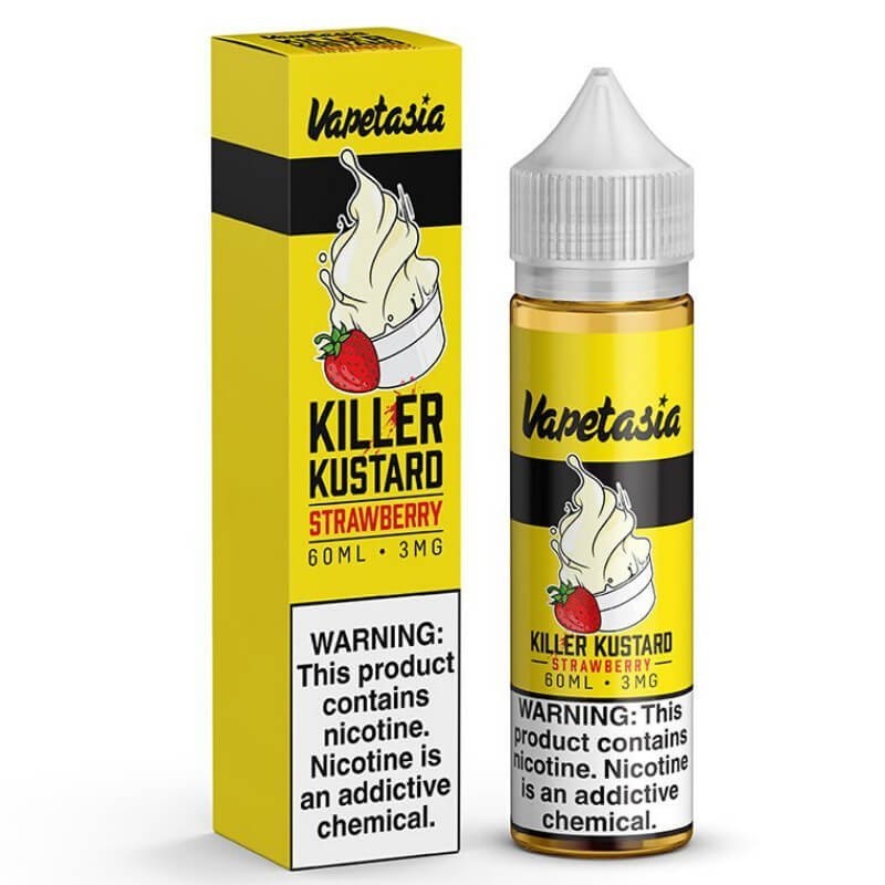 Vapetasia Killer Kustard Strawberry E-Likit 60ml