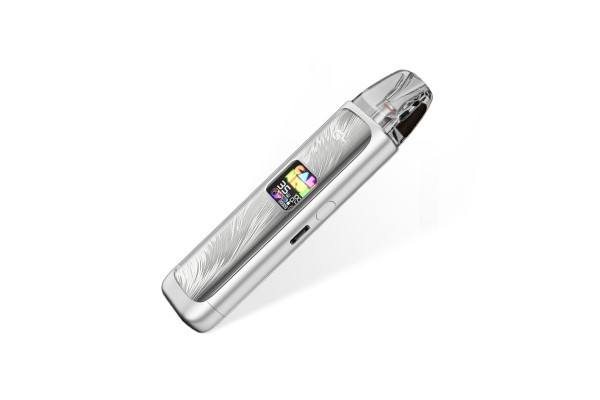 Uwell Caliburn G4 Pod gümüş renkli, ekranlı elektronik sigara cihazı