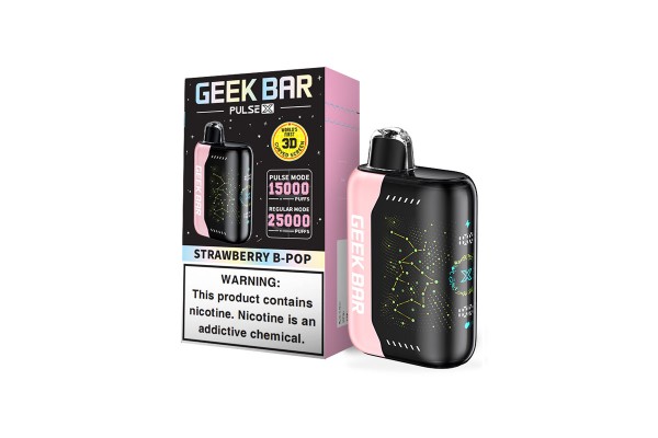 Geek Bar Pulse X Strawberry B-Pop Geek Bar Pulse X Strawberry B-Pop