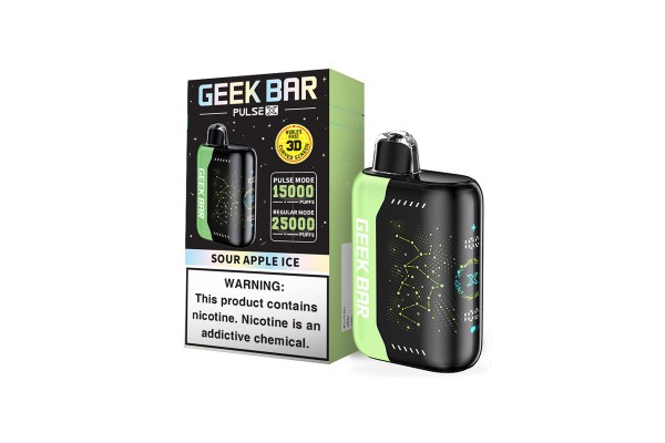 Geek Bar Pulse X Sour Apple Ice Geek Bar Pulse X Sour Apple Ice