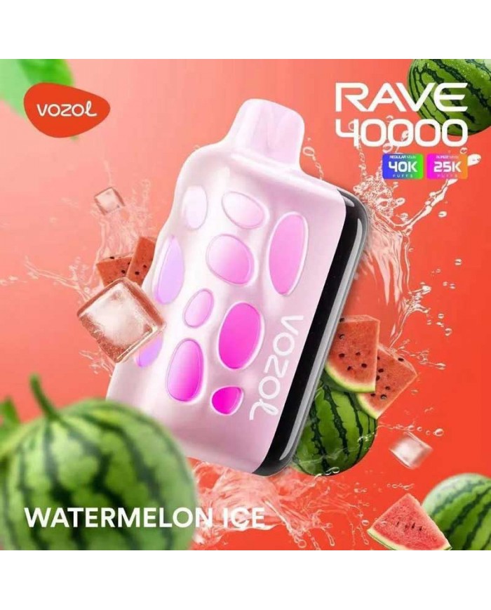 Vozol Rave 40000 Watermelon Ice