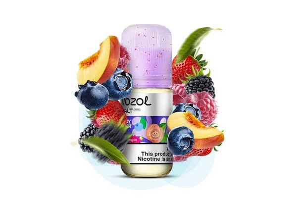 Vozol Prime Berry Peach Salt Likit