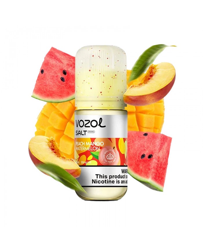 Vozol Prime Peach Mango Watermelon Salt Likit